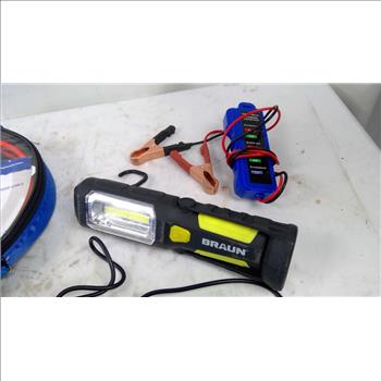 Jumper Cables, Leaf Spring Bushings, Braun LED Work Light, And More