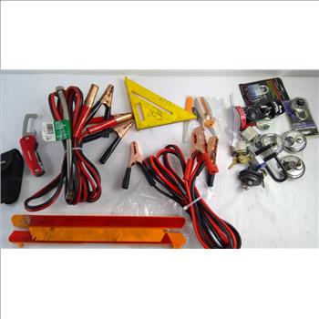 Jumper Cables, Locks, And More