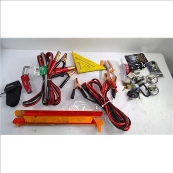 Jumper Cables, Locks, And More