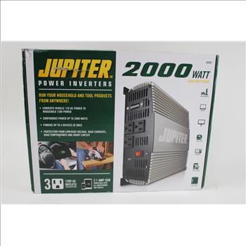 Jupiter Power Inverter 3 120V Ac Outlets 2.1 AMP USB