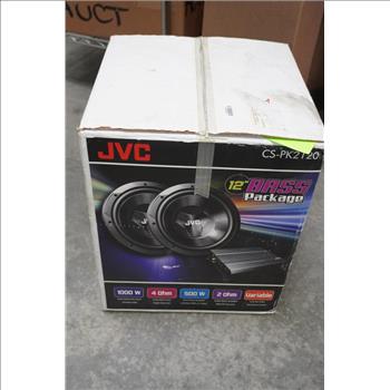 JVC 12 Inch Bass Package