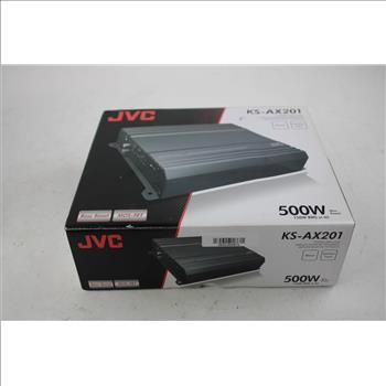 JVC 500W Compact 500W 1-Channel Monoblock Car Amplifier