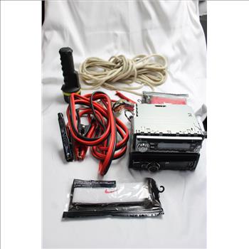 JVC CD Receivers, Bridgestone Tool Bag With Misc Tools, 5+ Pieces