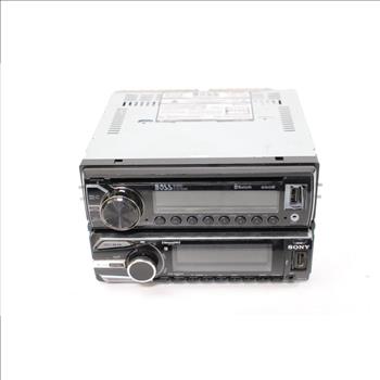 JVC DVD Receiver With Monitor And More, 4 Pieces
