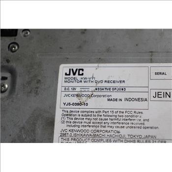 JVC Monitor With DVD Receiver