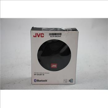 JVC Portable Wireless Speaker, SP-SA2BT-B