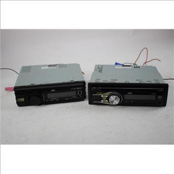 JVC Stereo Bulk Lot, 2 Pieces