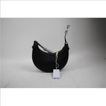 JW PEI Black Leather Shoulder Bag