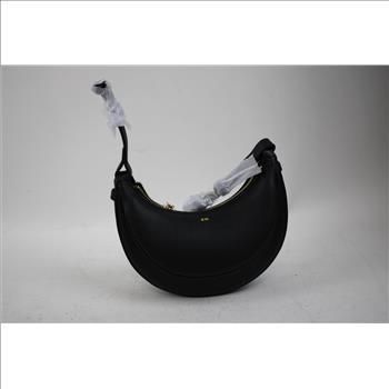 JW PEI Black Leather Shoulder Bag