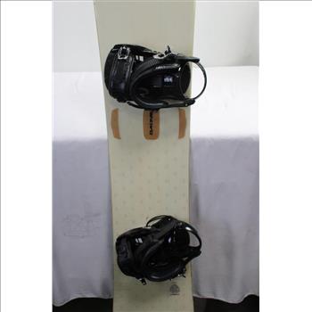 K2 Podium Snowboard In Ride Snowboard Bag, With Men's 10 Snowboarding Boots