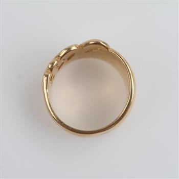 Kabana 14kt Gold Wave Ring