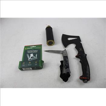 KA-BAR, Milwaukee, Benchmade, And More Knives/Blades, 8 Pieces