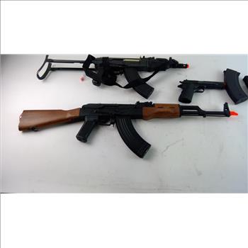 Kalishnakov And Pulse Airsoft Guns, 2 Pieces