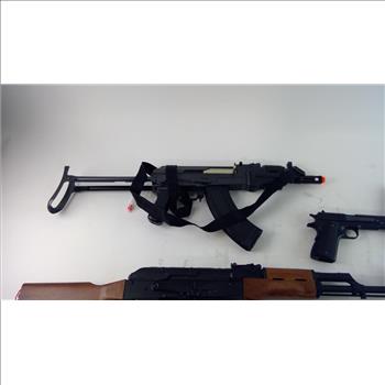 Kalishnakov And Pulse Airsoft Guns, 2 Pieces