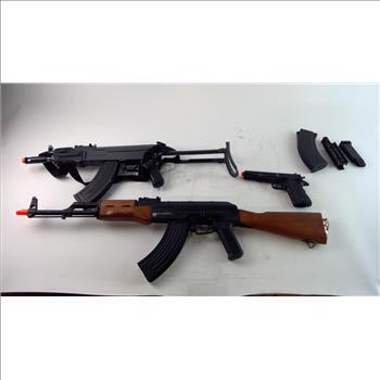Kalishnakov And Pulse Airsoft Guns, 2 Pieces