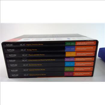 Kaplan MCat Complete 7 Book Subject Review And Blood Pressure Instrument, 2 Pieces