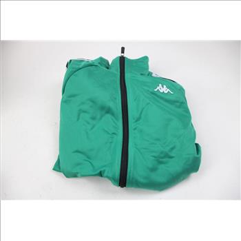 Kappa Men's Green, Black And Yellow Athletic Pants, Shorts And Sweater, 5 Pieces