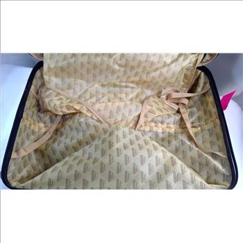 Karriage-Mate Large 4-Wheel Butterfly Hard Shell Suitcase, Multicolor