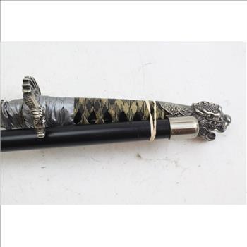 Katana And Stick Double Sword