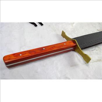 Katana With Black Sheath, And 41