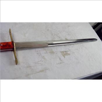 Katana With Black Sheath, And 41