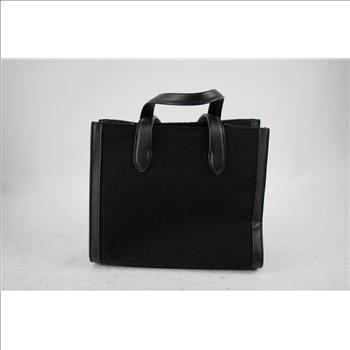 Kate Spade Black Handbag Purse With Martini Drink Image