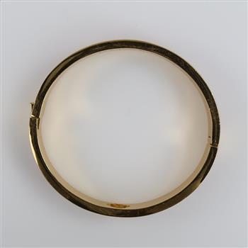 Kate Spade Hole Punch Spade Hinged Bangle