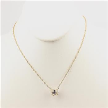 Kate Spade Lady Marmalade Clear Stone Necklace