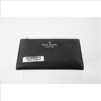 Kate Spade Leila Small Slim Bifold Wallet, Black