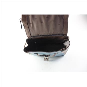 Kate Spade Mini Backpack, Blue/Brown