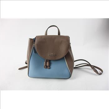 Kate Spade Mini Backpack, Blue/Brown