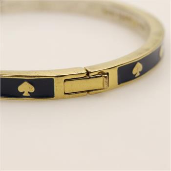 Kate Spade Spot The Spade Hinged Bangle