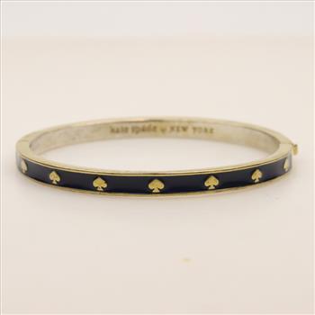 Kate Spade Spot The Spade Hinged Bangle