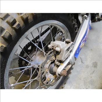 Kawasaki Blue Dirt Bike