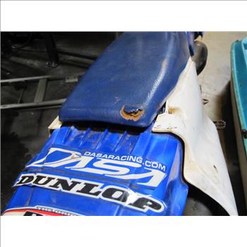 Kawasaki Blue Dirt Bike