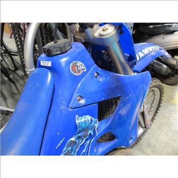 Kawasaki Blue Dirt Bike