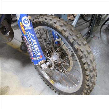 Kawasaki Blue Dirt Bike