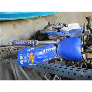 Kawasaki Blue Dirt Bike