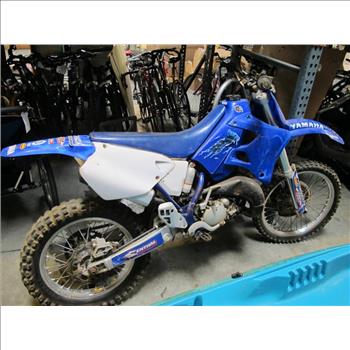 Kawasaki Blue Dirt Bike