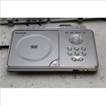 Kawasaki Dual LCD Screen Mobile DVD Player