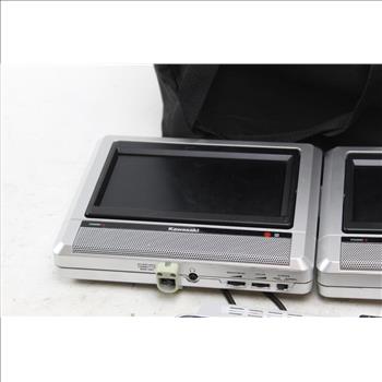 Kawasaki Dual LCD Screen Mobile DVD Player