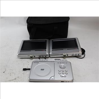 Kawasaki Dual LCD Screen Mobile DVD Player