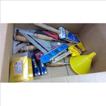 Kelly-Moore, Purdy Paintbrushes, Empire Level, Chisel Tools, And More