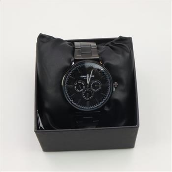 Kenneth Cole Black Dial Chronograph Watch