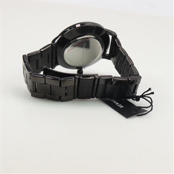 Kenneth Cole Black Dial Chronograph Watch