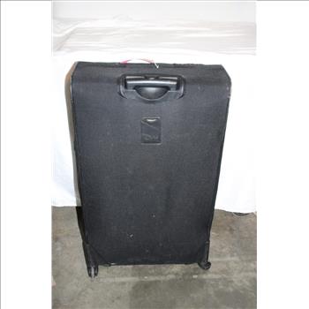 Kenneth Cole Reaction Large 4-Wheel Suitcase, Black