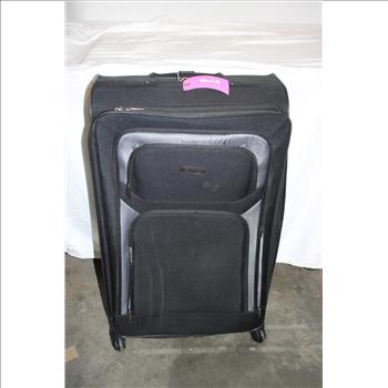 Kenneth Cole Reaction Large 4-Wheel Suitcase, Black