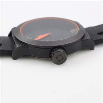 Kenneth Cole Reaction Triple Black & Orange Watch