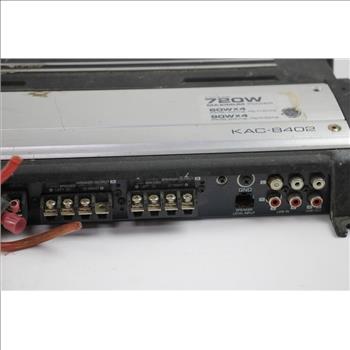 Kenwood Amplifier, KAC-8402