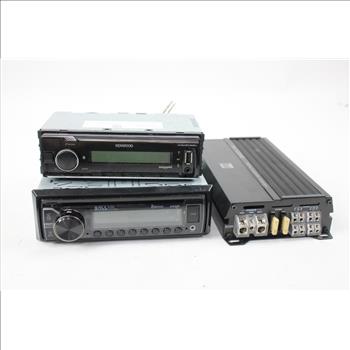 Kenwood, Boss 550B Car Stereos With Rage Boss Audio Systems Speakers And More, 6 Pieces